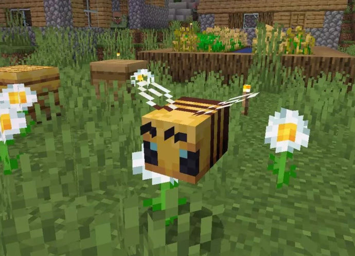 Buzzy Bees arrive in Minecraft