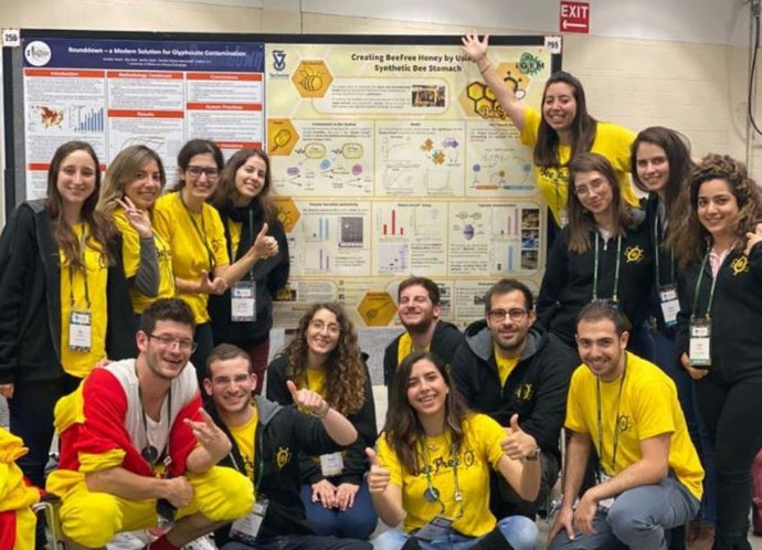 Bee Free Honey: Israeli Students win Gold Medal in Science Competition