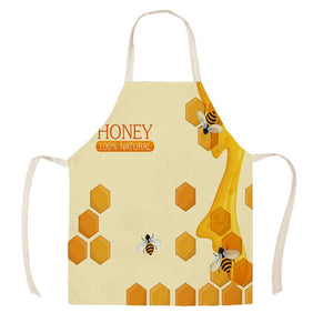 Linen Honey Bee Aprons