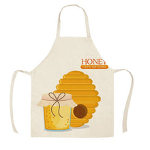 Load image into Gallery viewer, Linen Honey Bee Aprons