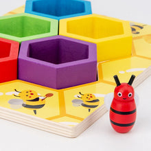 Load image into Gallery viewer, New Wooden Bee Educational Toy