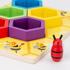 New Wooden Bee Educational Toy