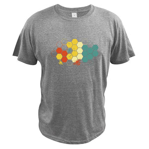 Honeycomb Bee Vintage T-Shirt
