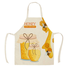 Linen Honey Bee Aprons