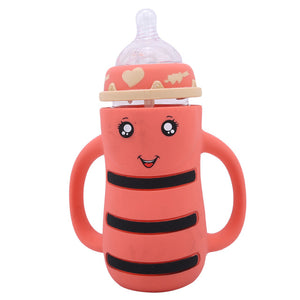 Baby Drinking Bottle Striped Bee