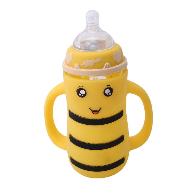 Baby Drinking Bottle Striped Bee