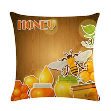 Load image into Gallery viewer, Bee Pillow Cases Set 3