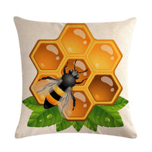 Load image into Gallery viewer, Bee Pillow Cases Set 3