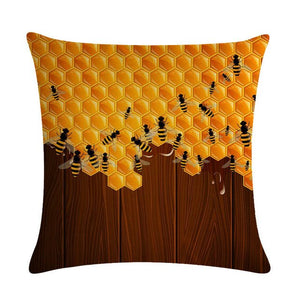 Bee Pillow Cases Set 3