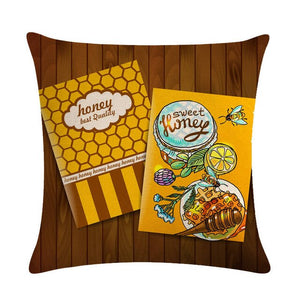 Bee Pillow Cases Set 3