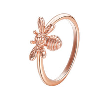 Load image into Gallery viewer, Stylish Copper Bee Ring