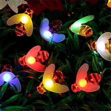 Load image into Gallery viewer, Solar powered Bee Garden Lights