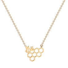 Load image into Gallery viewer, Honeycomb Necklace &amp; Bracelet