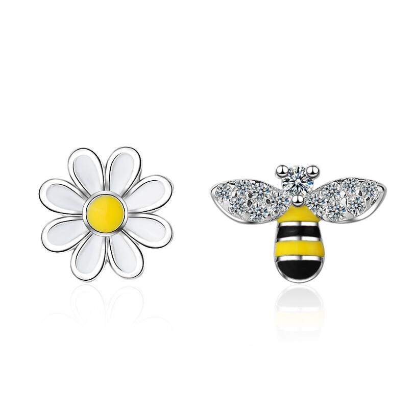 Daisy and Bee Earrings