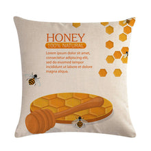 Load image into Gallery viewer, Bee Pillow Cases Set 2