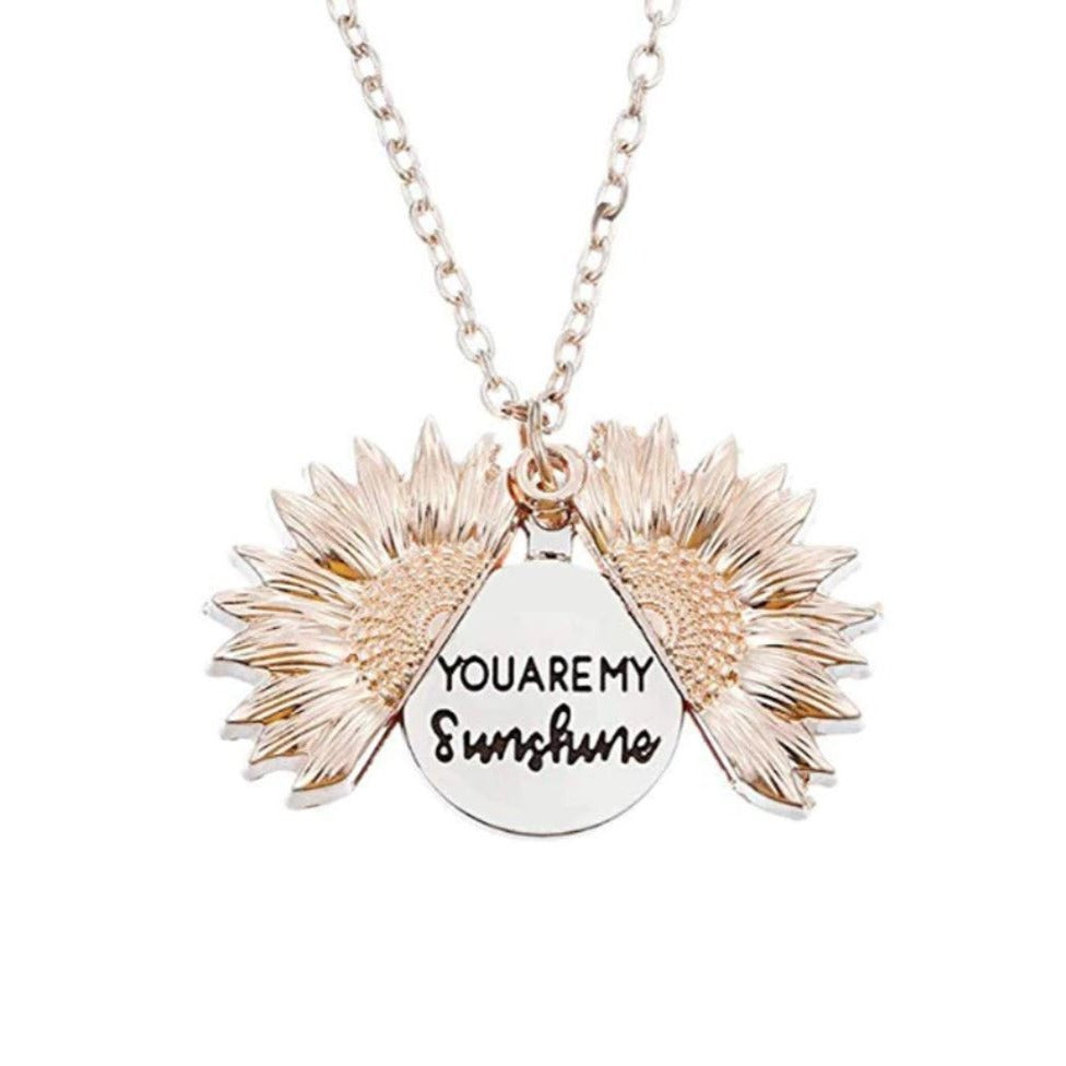 You Are My Sunshine | Personalized Mother's Washer Necklace With Birth – My  Hero Creations