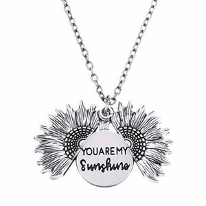 sunflower necklace